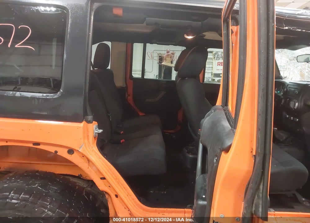 2012 JEEP WRANGLER UNLIMITED VIN: 1C4BJWDG7CL221338