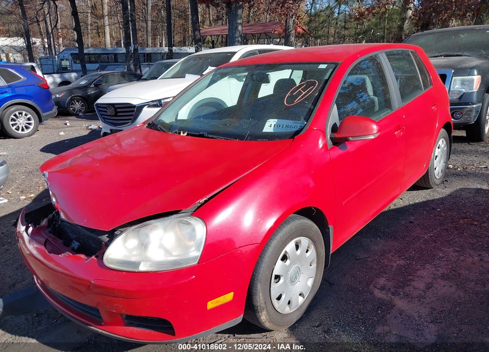 2007 VOLKSWAGEN RABBIT 4-DOOR VIN: WVWDR71K57W018274