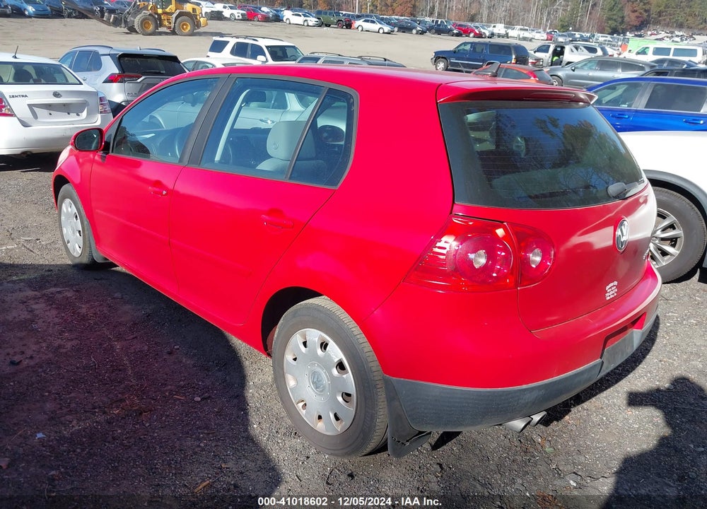 2007 VOLKSWAGEN RABBIT 4-DOOR VIN: WVWDR71K57W018274