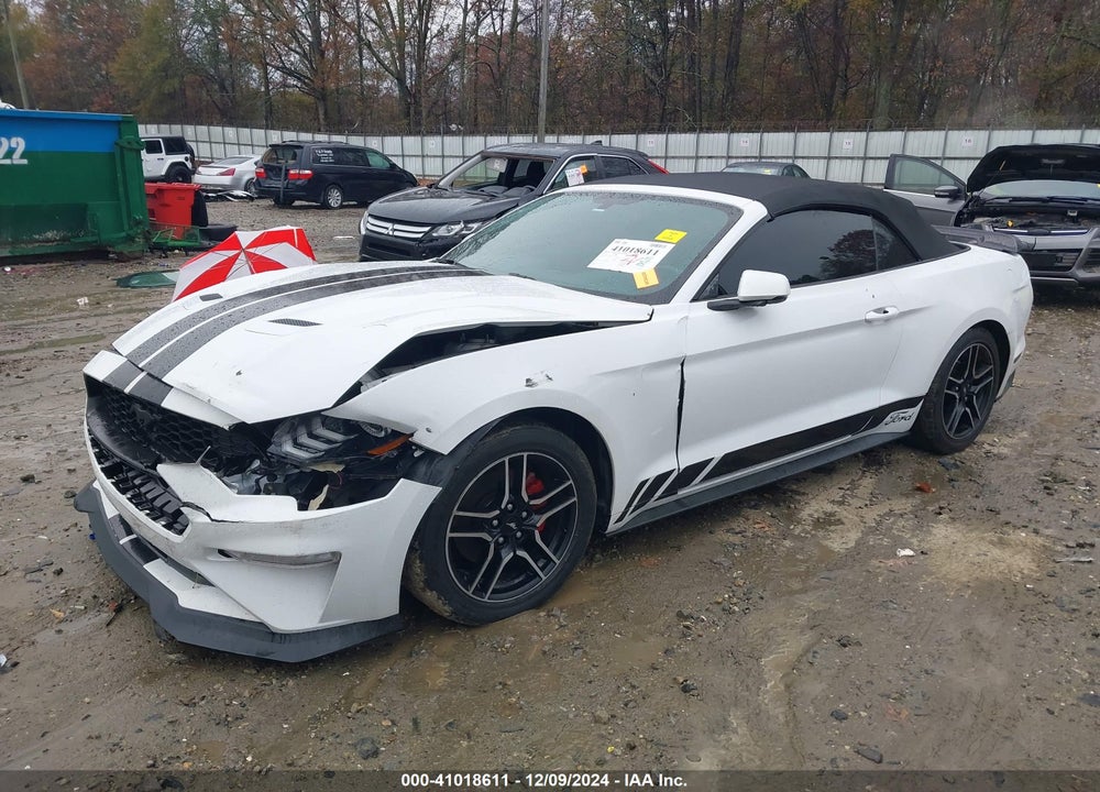 2018 FORD MUSTANG ECOBOOST PREMIUM VIN: 1FATP8UHXJ5132801
