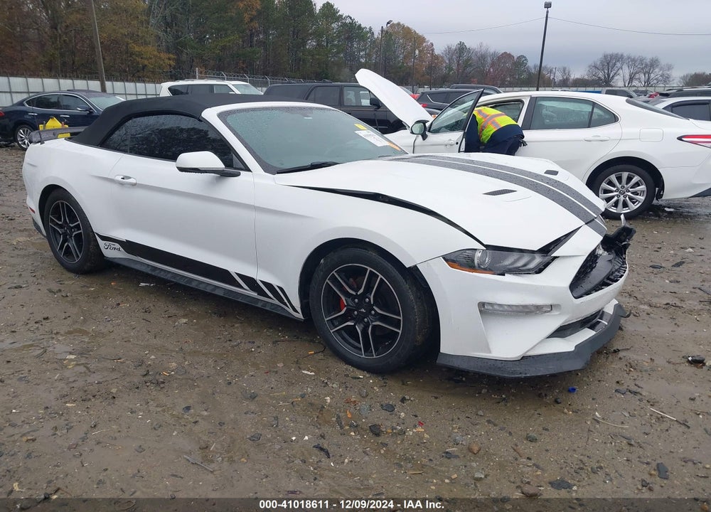 2018 FORD MUSTANG ECOBOOST PREMIUM VIN: 1FATP8UHXJ5132801