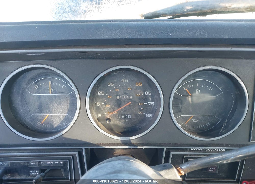 1986 DODGE D-SERIES D150 VIN: 1B7FD14T4GS120522