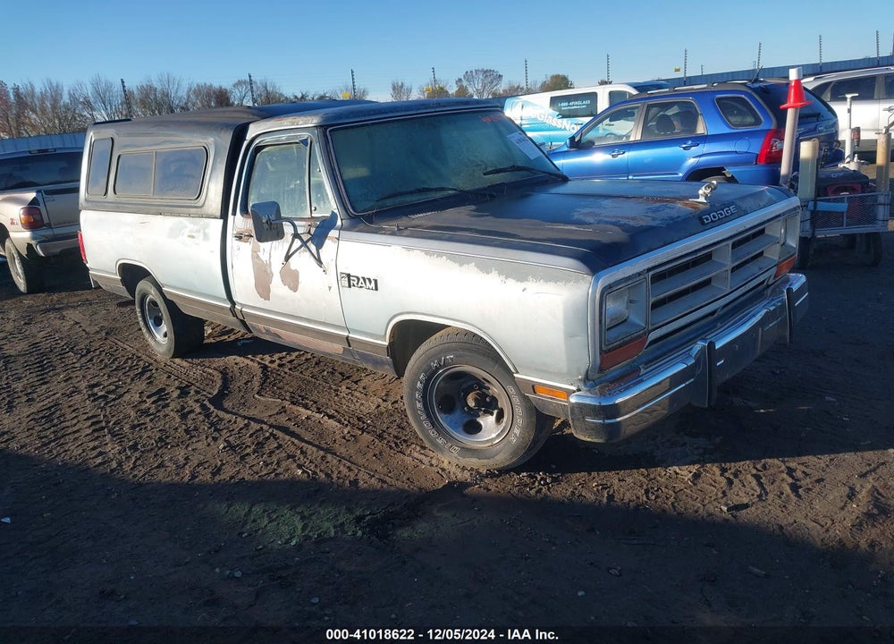 1986 DODGE D-SERIES D150 VIN: 1B7FD14T4GS120522