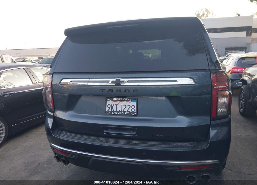 2021 CHEVROLET TAHOE 2WD PREMIER VIN: 1GNSCSKD0MR167009