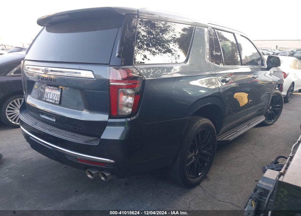2021 CHEVROLET TAHOE 2WD PREMIER VIN: 1GNSCSKD0MR167009