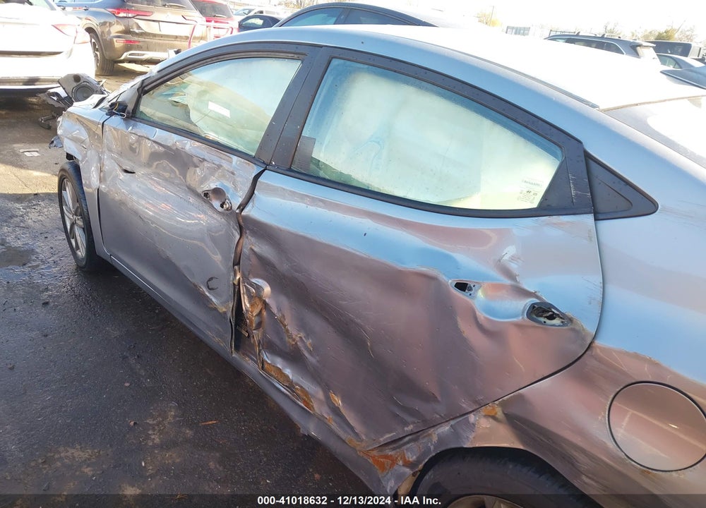 2014 HYUNDAI ELANTRA SE VIN: KMHDH4AE1EU149685