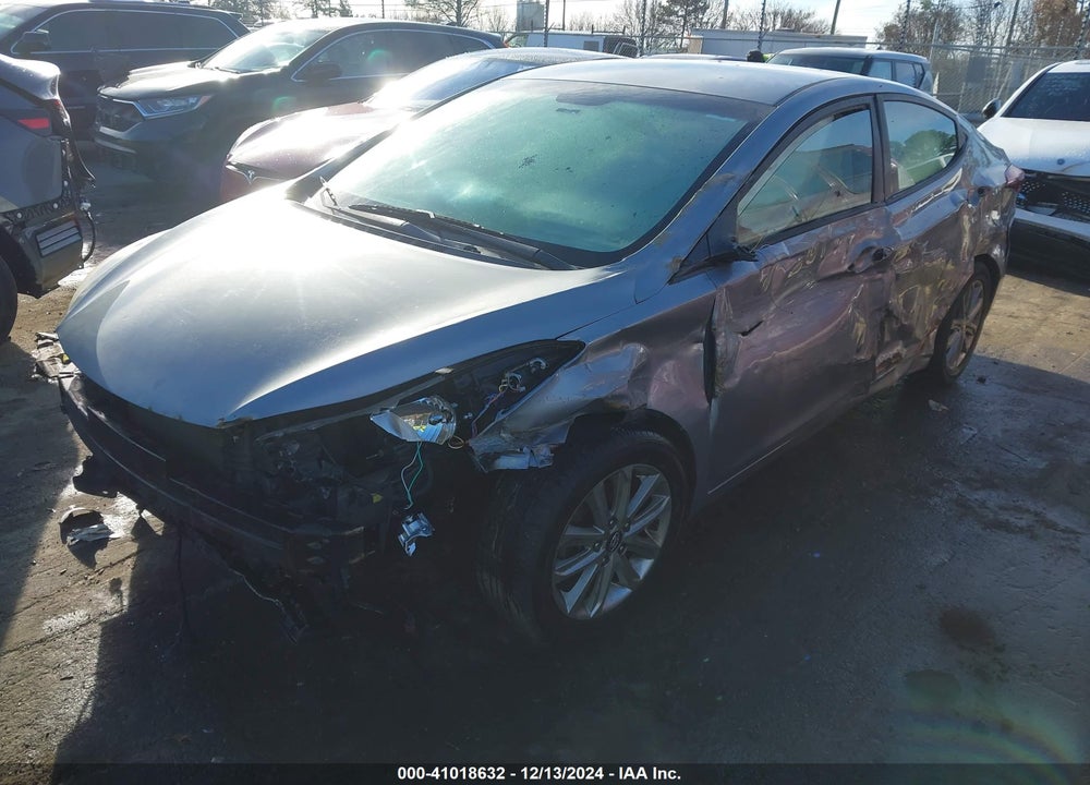 2014 HYUNDAI ELANTRA SE VIN: KMHDH4AE1EU149685