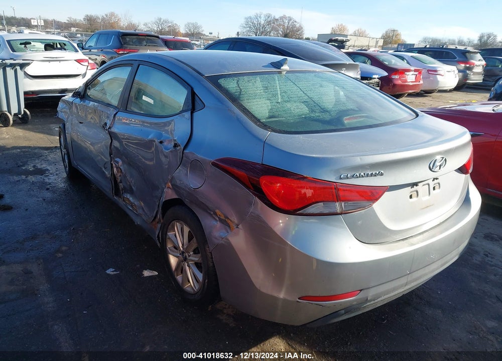 2014 HYUNDAI ELANTRA SE VIN: KMHDH4AE1EU149685