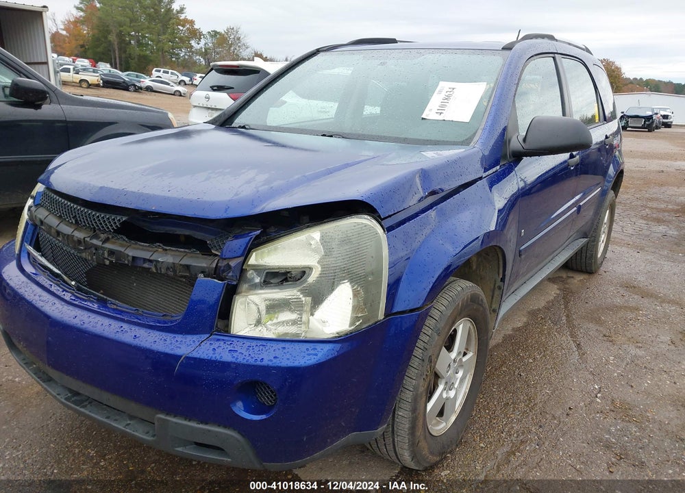 2007 CHEVROLET EQUINOX LS VIN: 2CNDL13FX76053235