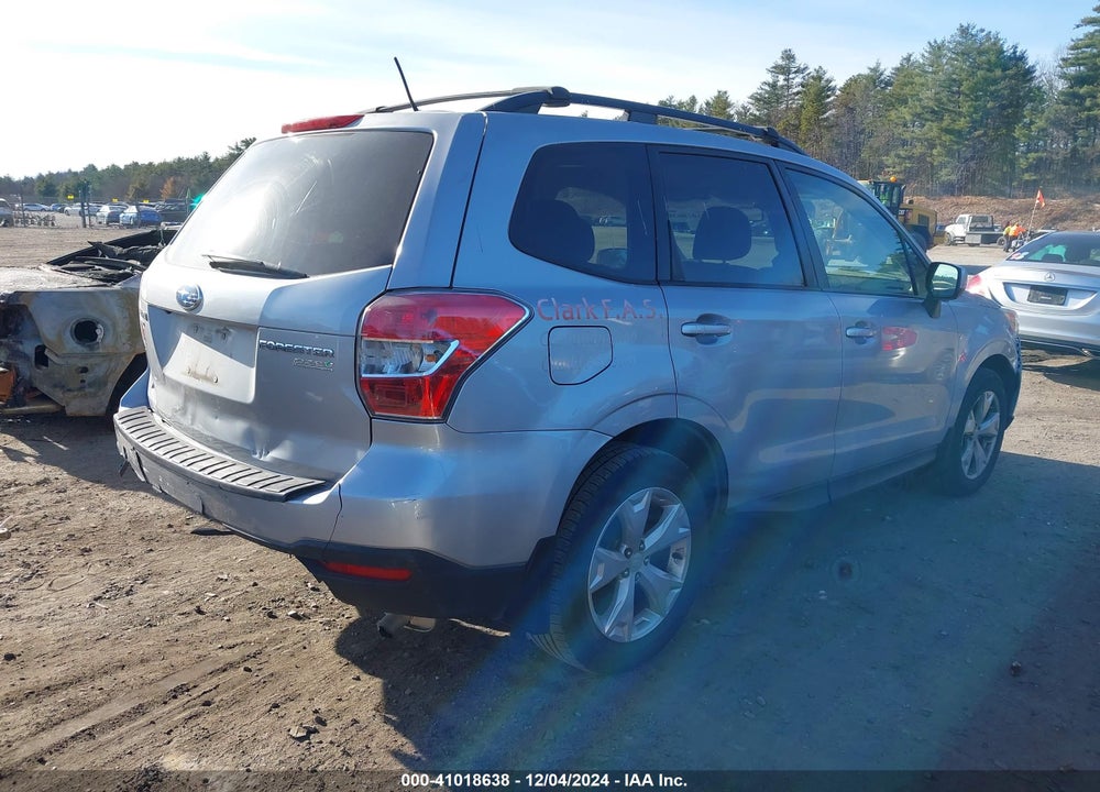 2015 SUBARU FORESTER 2.5I PREMIUM VIN: JF2SJADC9FH438088
