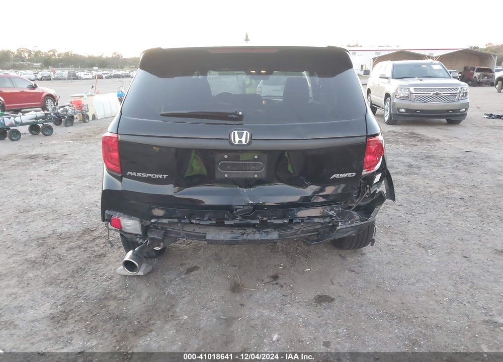 2023 HONDA PASSPORT AWD EX-L VIN: 5FNYF8H57PB027255