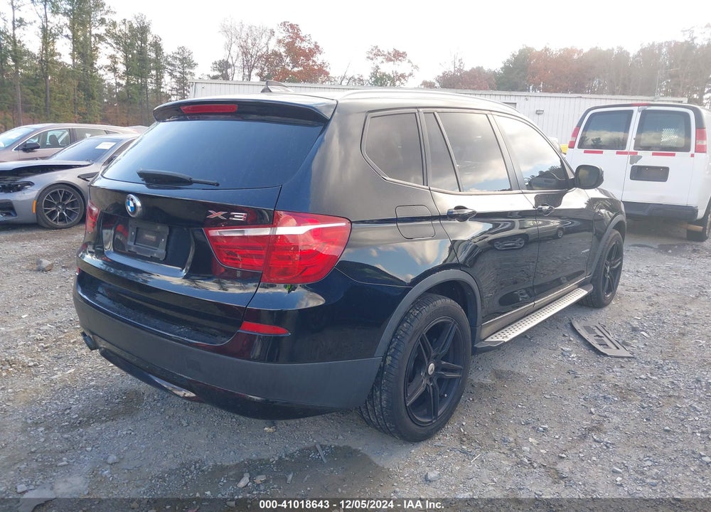 2013 BMW X3 XDRIVE28I VIN: 5UXWX9C57D0D02152