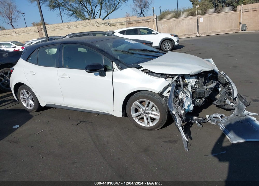 2021 TOYOTA COROLLA SE VIN: JTND4MBE3M3115827