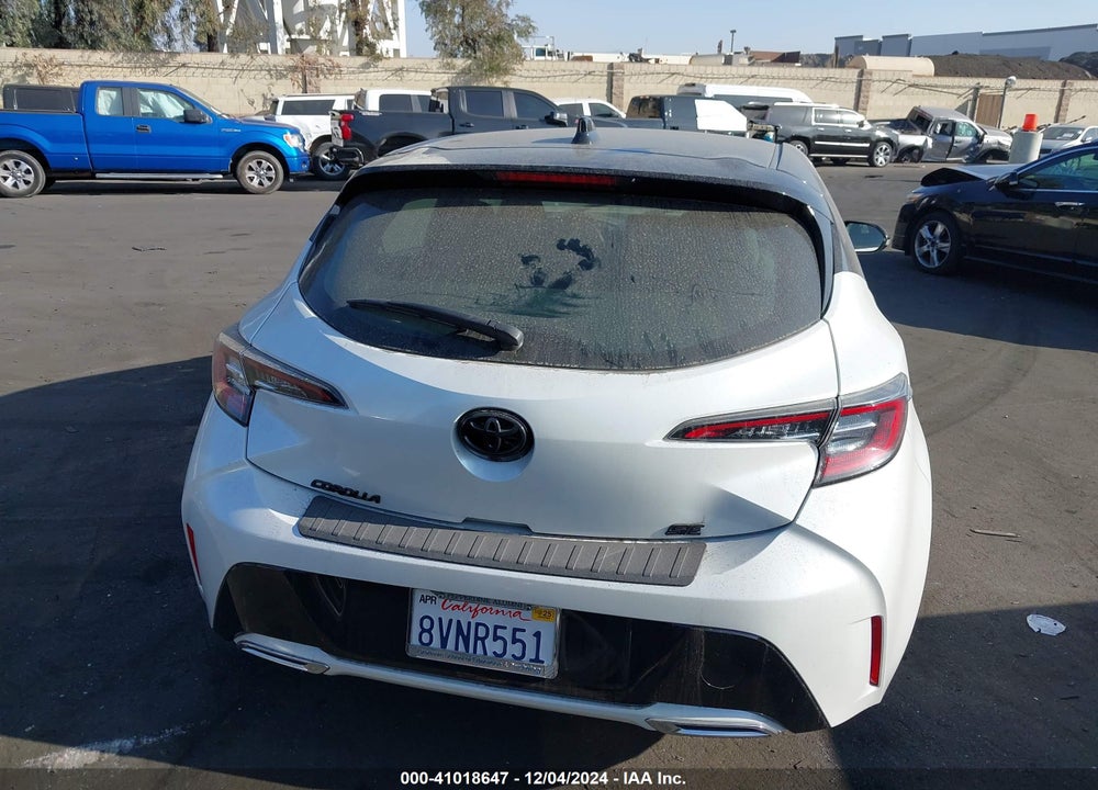 2021 TOYOTA COROLLA SE VIN: JTND4MBE3M3115827