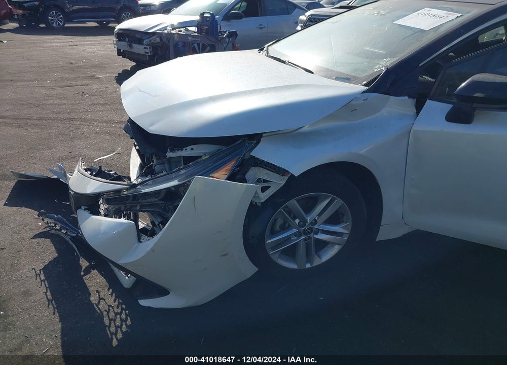 2021 TOYOTA COROLLA SE VIN: JTND4MBE3M3115827