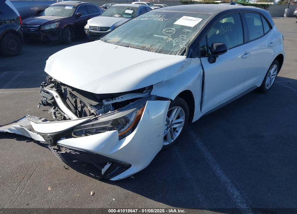 2021 TOYOTA COROLLA SE VIN: JTND4MBE3M3115827