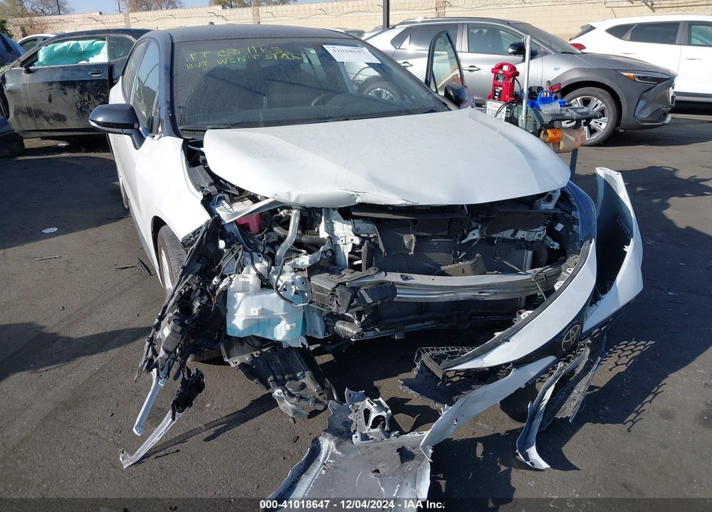 2021 TOYOTA COROLLA SE VIN: JTND4MBE3M3115827