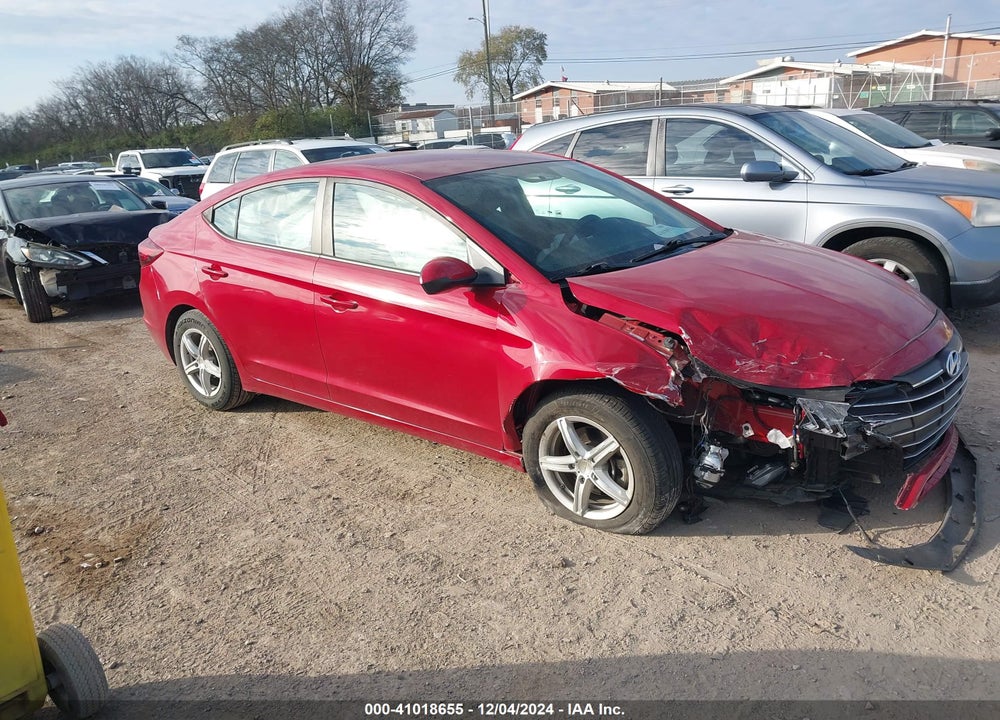 2019 HYUNDAI ELANTRA SE VIN: KMHD74LF2KU777856