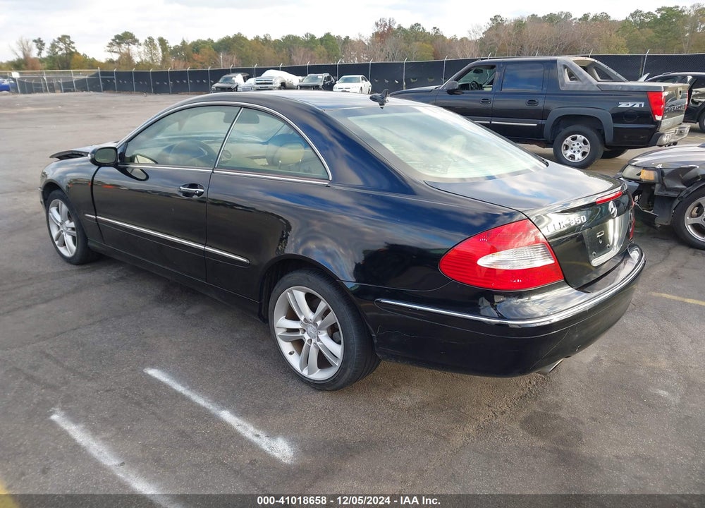2008 MERCEDES-BENZ CLK 350 VIN: WDBTJ56HX8F245125