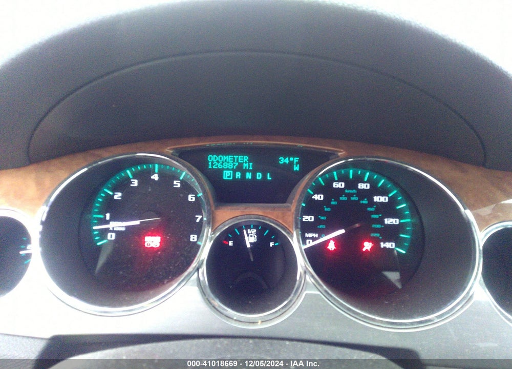 2012 BUICK ENCLAVE VIN: 5GAKRAED0CJ237085
