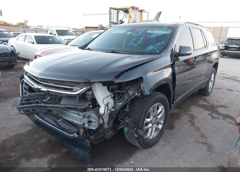 2021 CHEVROLET TRAVERSE FWD LT CLOTH VIN: 1GNERGKW7MJ233838