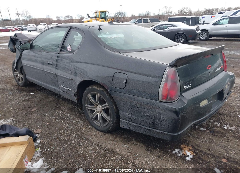 2004 CHEVROLET MONTE CARLO SUPERCHARGED SS VIN: 2G1WZ151249383273