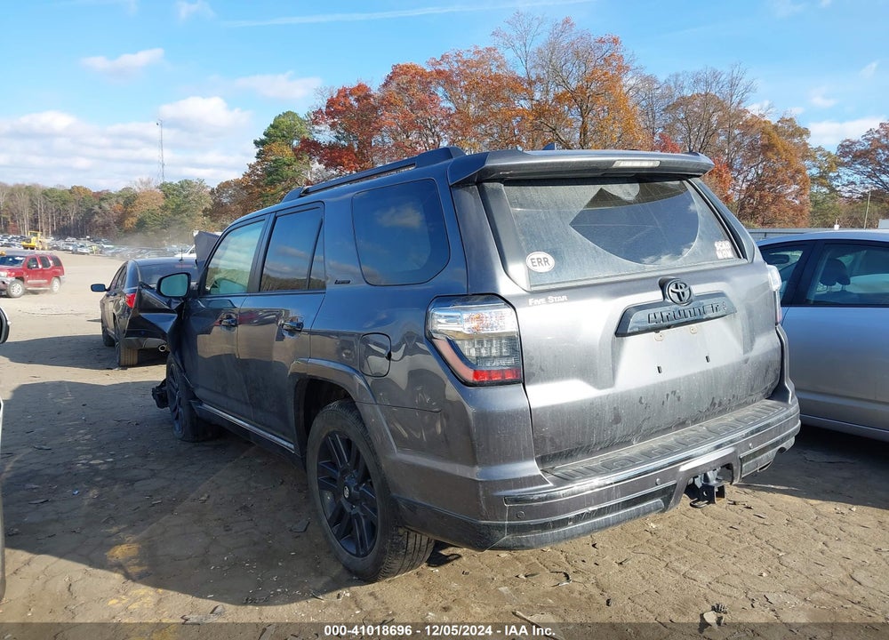 2020 TOYOTA 4RUNNER NIGHTSHADE SPECIAL EDITION VIN: JTEZU5JRXL5227642