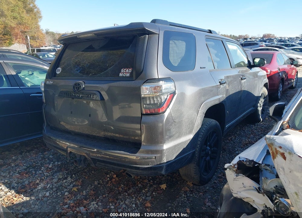2020 TOYOTA 4RUNNER NIGHTSHADE SPECIAL EDITION VIN: JTEZU5JRXL5227642