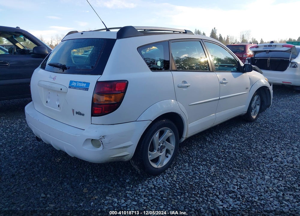 2004 PONTIAC VIBE VIN: 5Y2SL62894Z412635