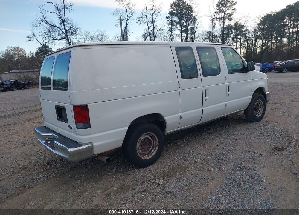 2008 FORD E-150 COMMERCIAL/RECREATIONAL VIN: 1FTNE14L78DA55552