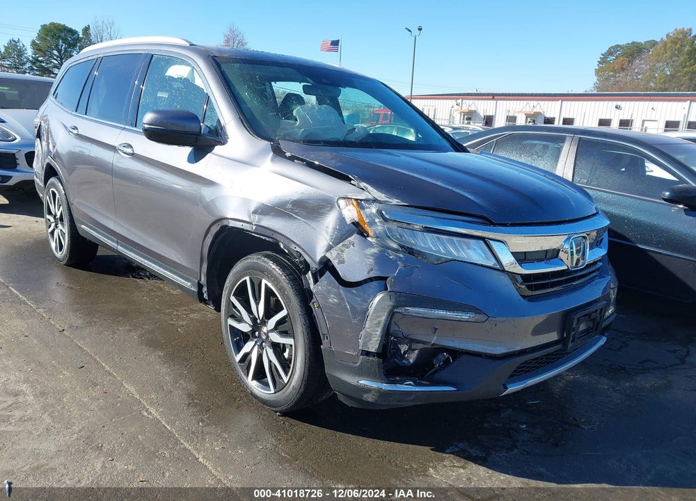 2021 HONDA PILOT AWD TOURING 7 PASSENGER VIN: 5FNYF6H65MB075541