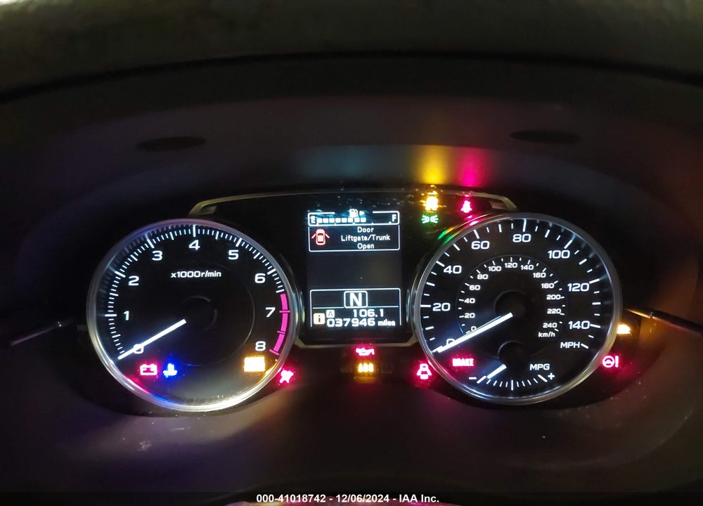 2016 SUBARU CROSSTREK 2.0I LIMITED VIN: JF2GPAKC6GH280544