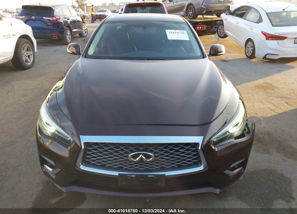 2018 INFINITI Q50 3.0T LUXE VIN: JN1EV7AP8JM366832