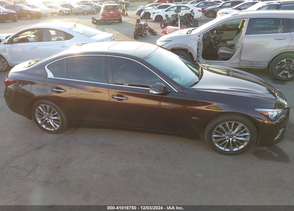 2018 INFINITI Q50 3.0T LUXE VIN: JN1EV7AP8JM366832