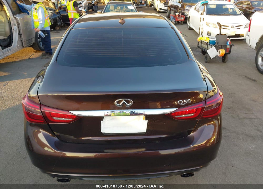 2018 INFINITI Q50 3.0T LUXE VIN: JN1EV7AP8JM366832