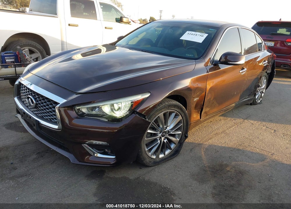 2018 INFINITI Q50 3.0T LUXE VIN: JN1EV7AP8JM366832