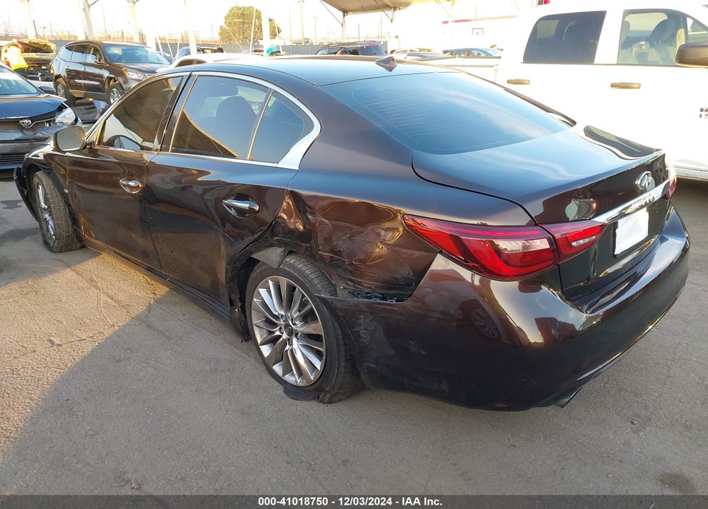 2018 INFINITI Q50 3.0T LUXE VIN: JN1EV7AP8JM366832
