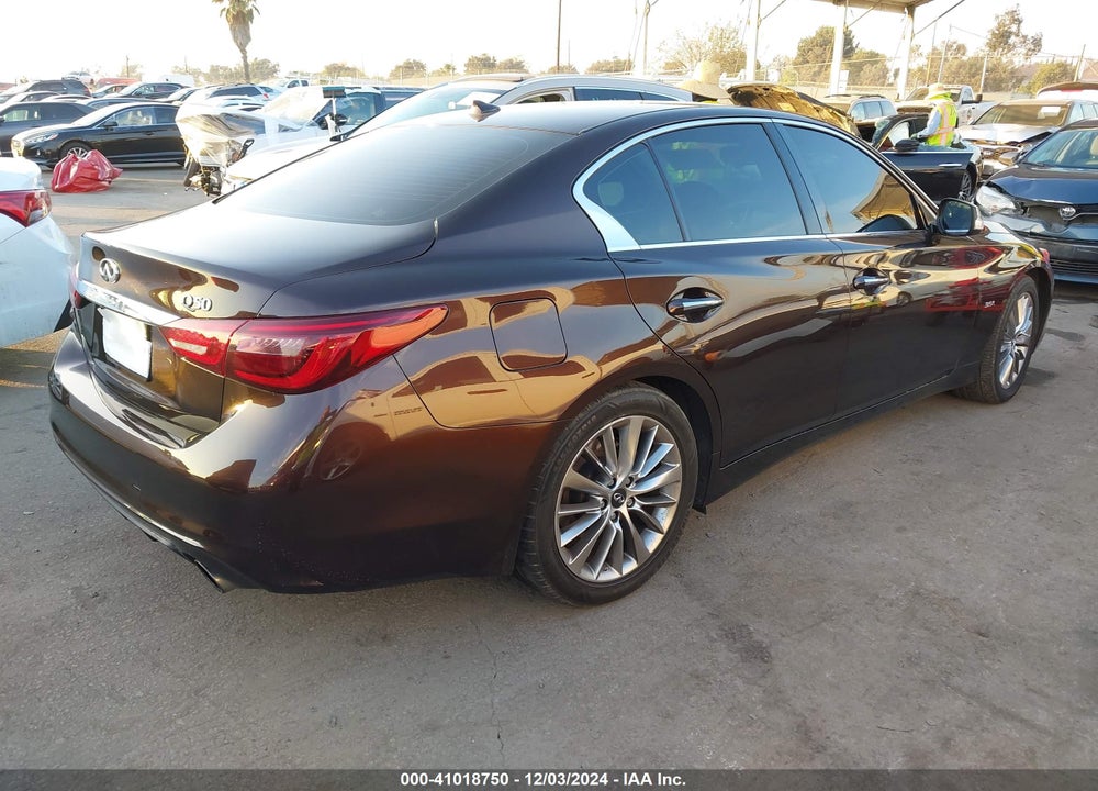 2018 INFINITI Q50 3.0T LUXE VIN: JN1EV7AP8JM366832