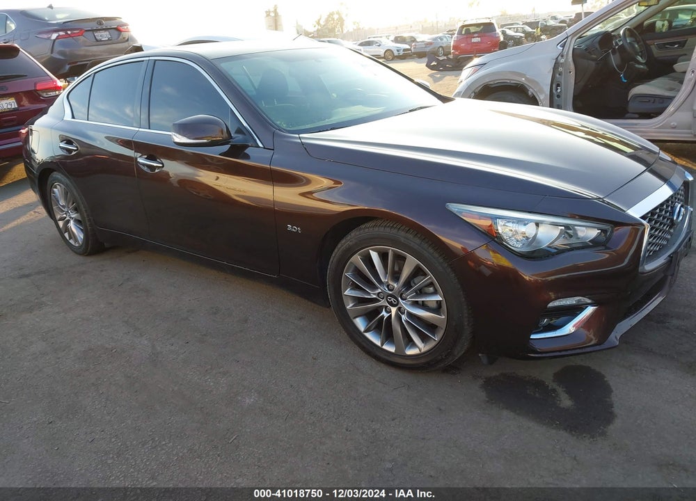 2018 INFINITI Q50 3.0T LUXE VIN: JN1EV7AP8JM366832
