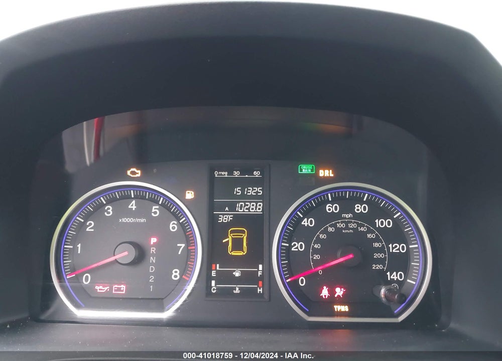 2008 HONDA CR-V EX-L VIN: 5J6RE48718L027987