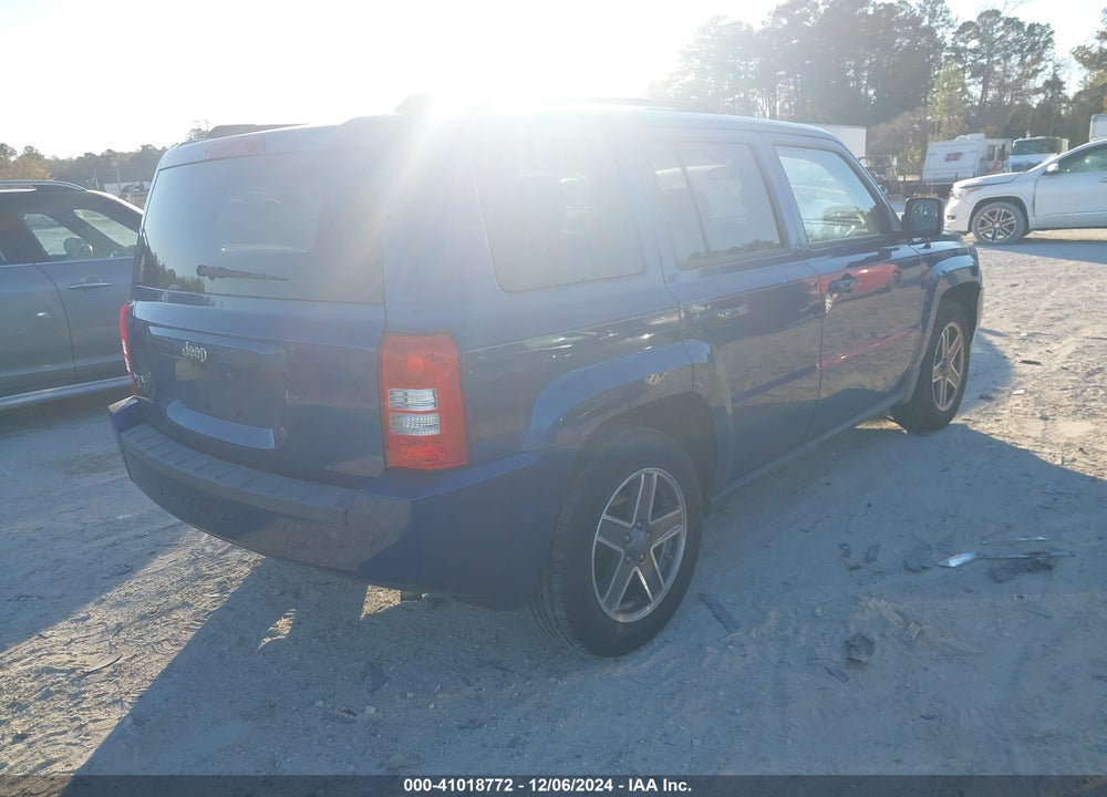 2010 JEEP PATRIOT SPORT VIN: 1J4NF2GB6AD504449