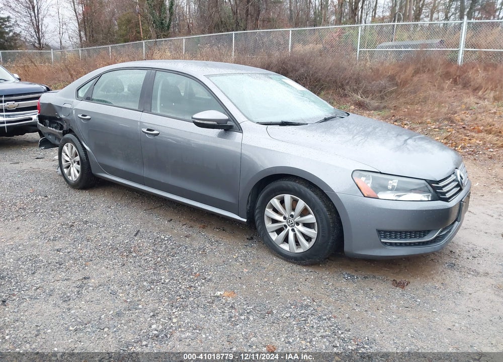 2012 VOLKSWAGEN PASSAT 2.5L S VIN: 1VWAP7A39CC017249