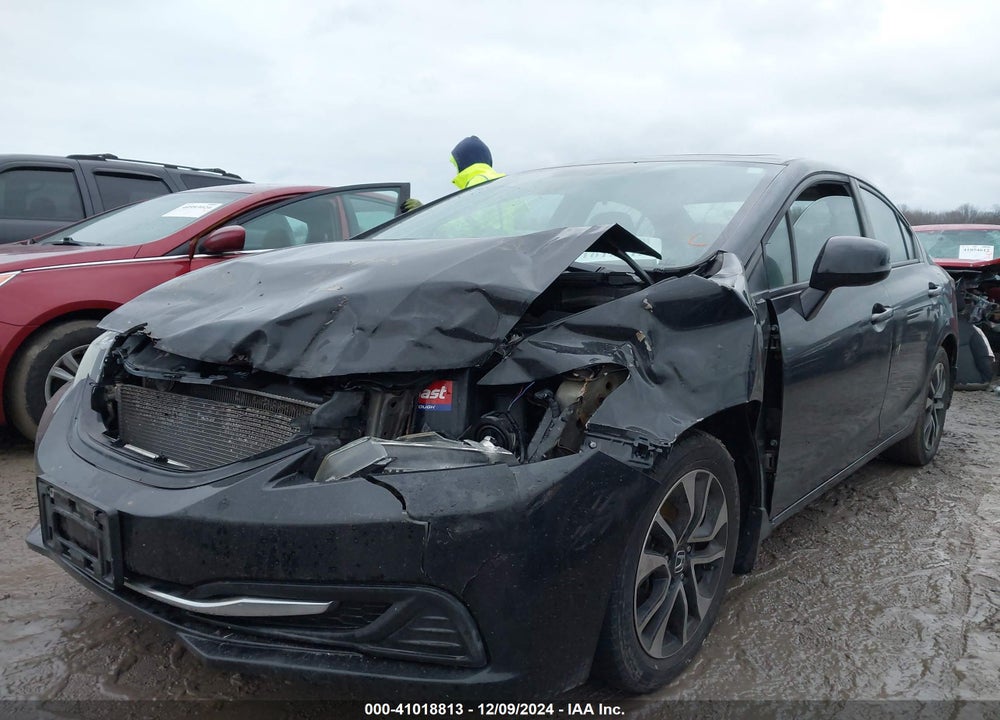 2013 HONDA CIVIC VIN: 19XFB2F80DE088459