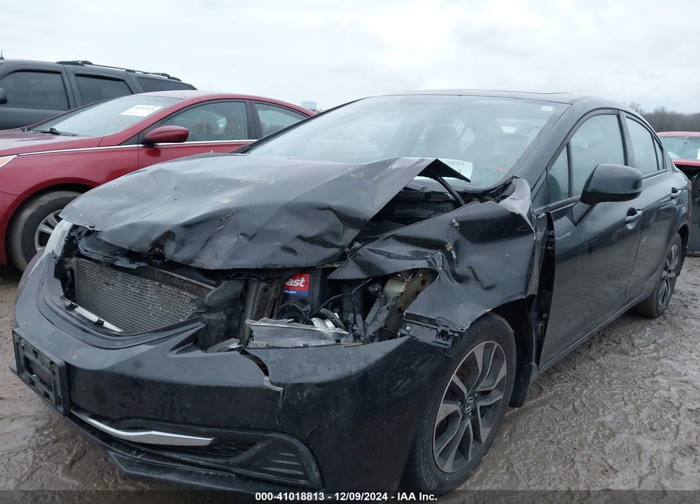 2013 HONDA CIVIC VIN: 19XFB2F80DE088459