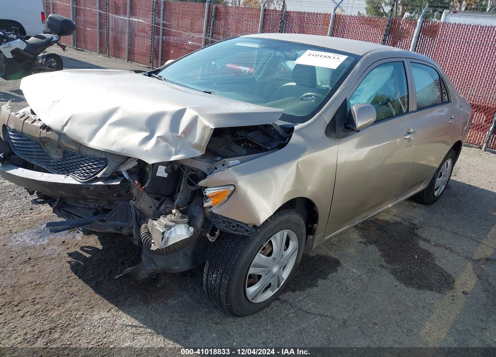 2009 TOYOTA COROLLA LE VIN: 1NXBU40E19Z155626