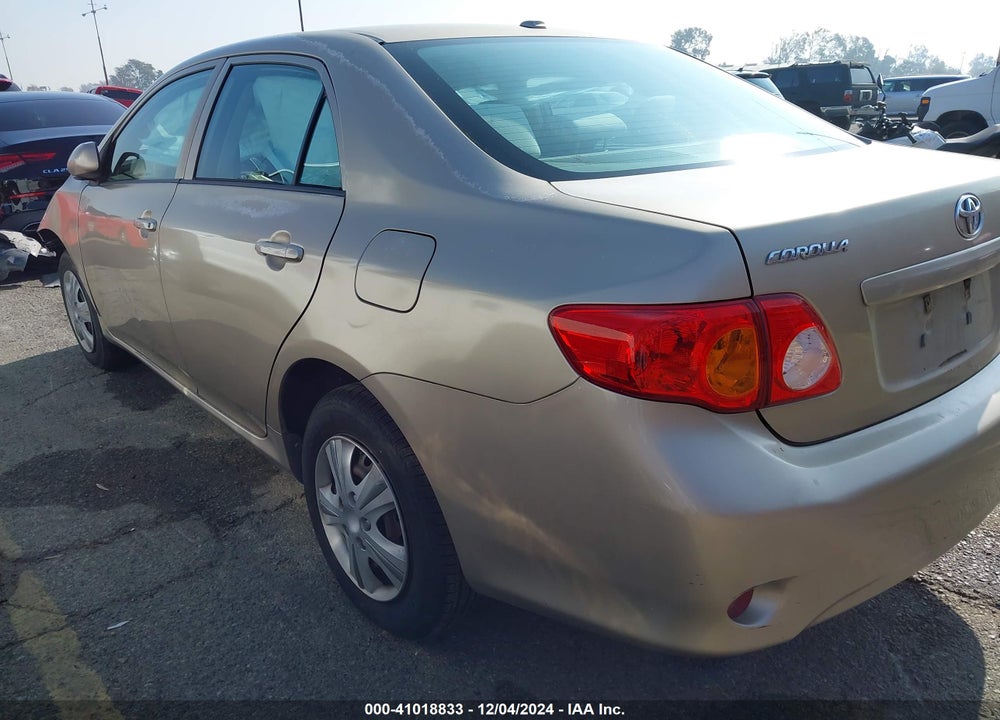 2009 TOYOTA COROLLA LE VIN: 1NXBU40E19Z155626