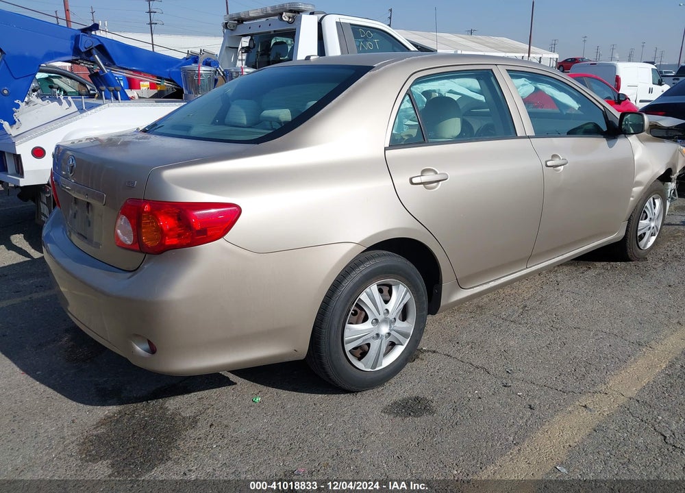 2009 TOYOTA COROLLA LE VIN: 1NXBU40E19Z155626