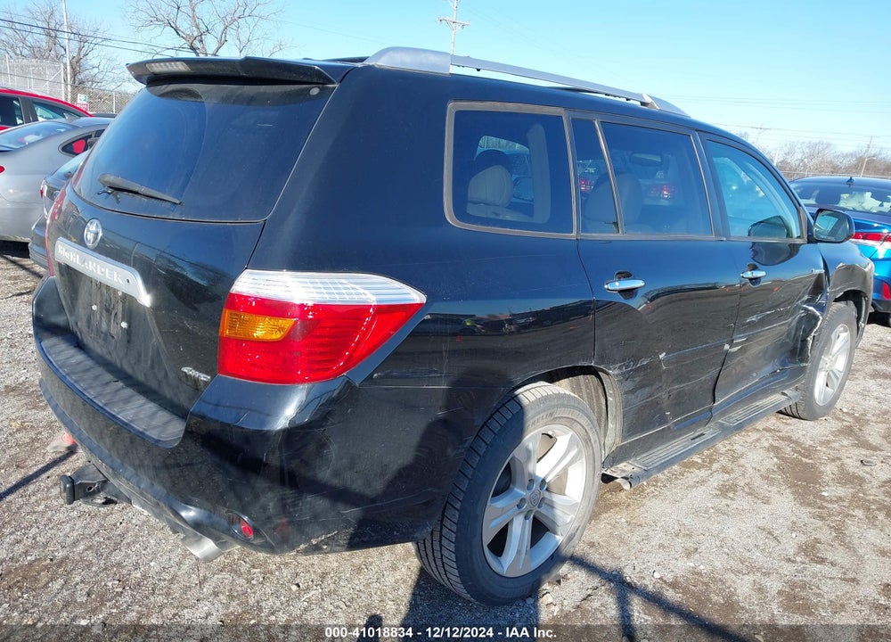 2010 TOYOTA HIGHLANDER LIMITED VIN: 5TDDK3EH1AS006299