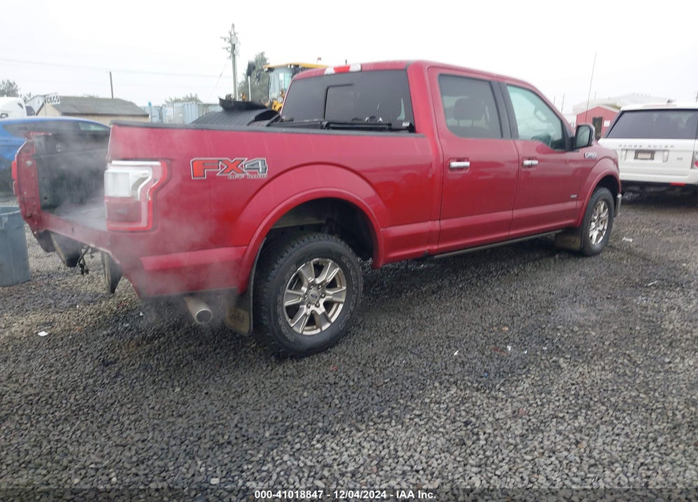 2017 FORD F-150 VIN: 1FTFW1EG6HFC68886