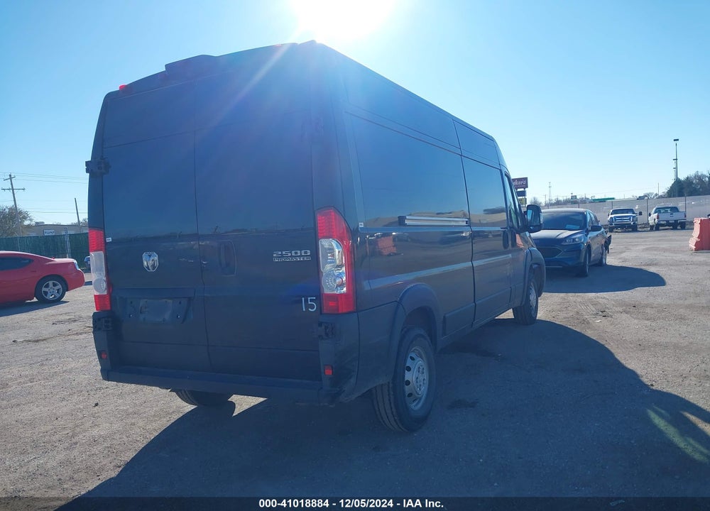 2023 RAM PROMASTER 2500 HIGH ROOF 159 WB VIN: 3C6LRVDG2PE594316
